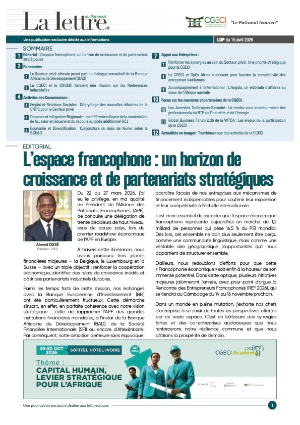 LDP I 15 Avril 2026