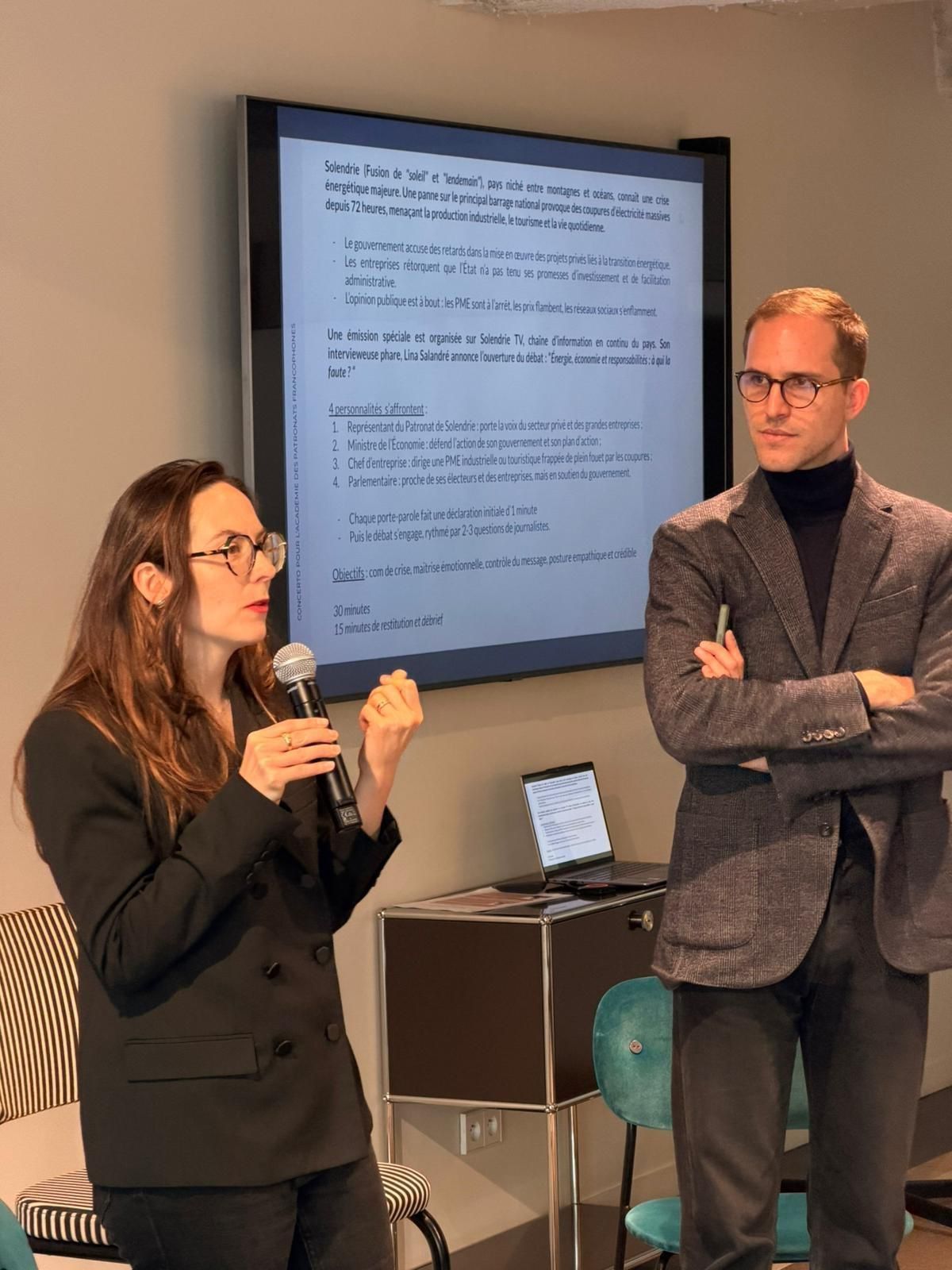 Clap de fin sur la 2ème session de l'Académie des Patronats Francophones !