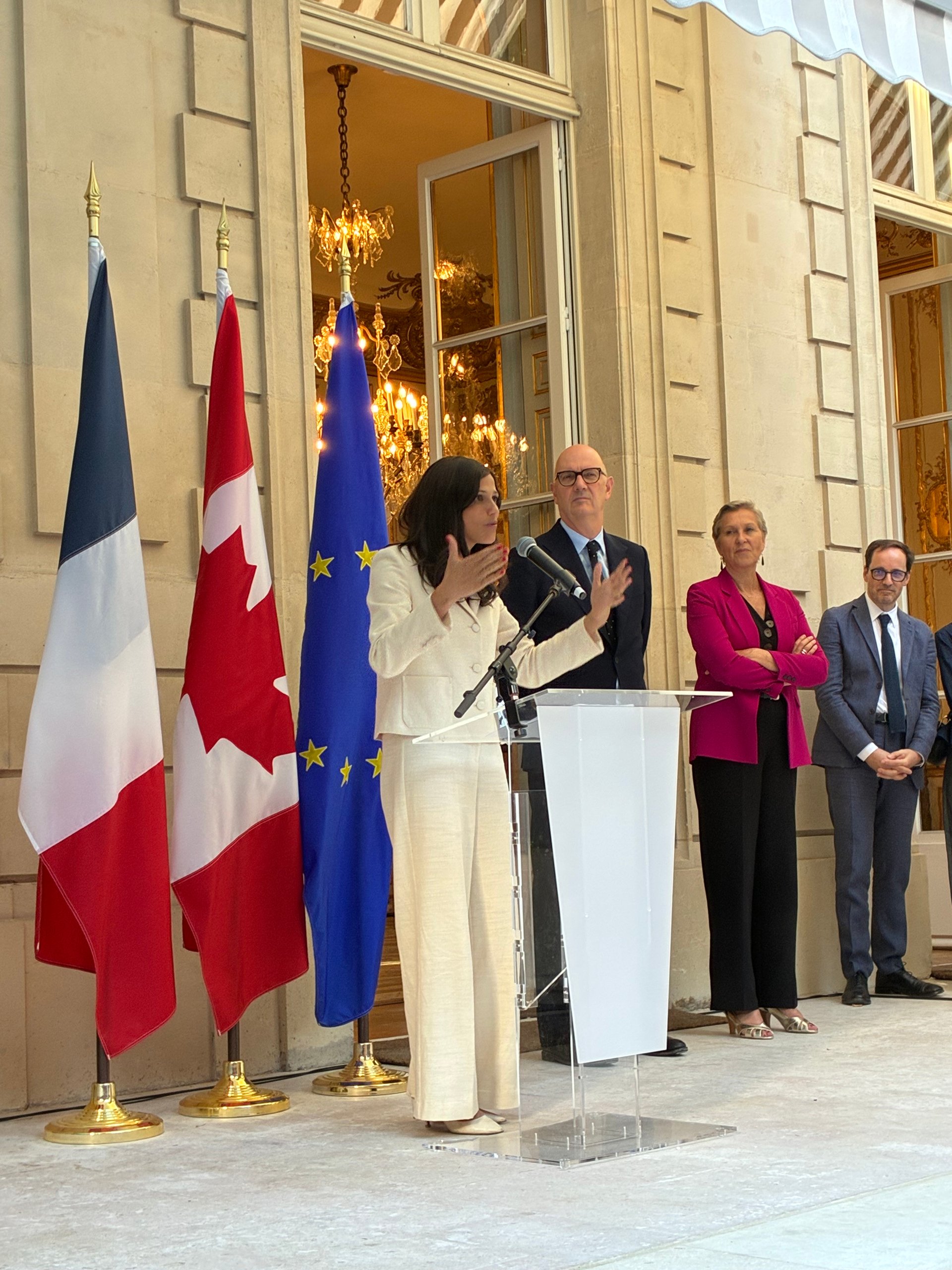 Éléonore Caroit, Ministre déléguée chargée de la Francophonie, des Partenariats internationaux et des Français de l’étranger