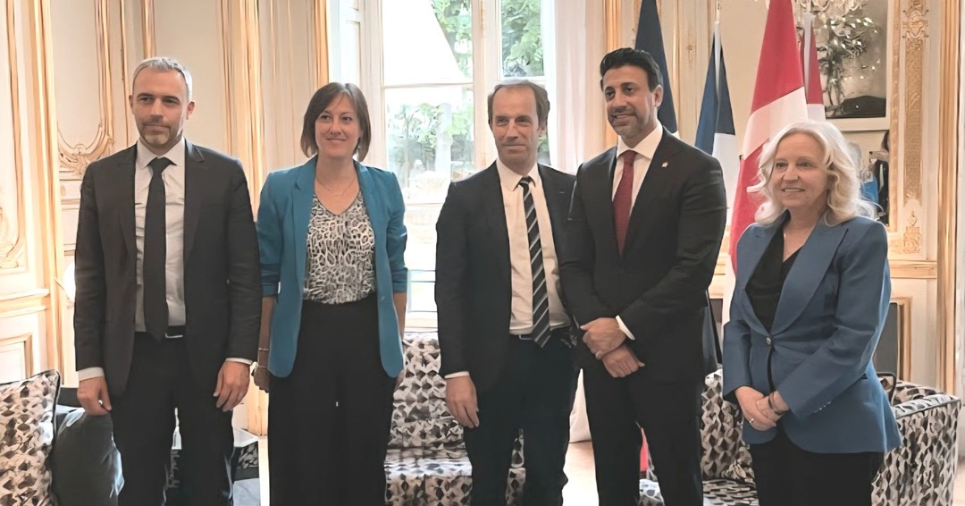 La CCFC co-organise une réception avec le ministre canadien du Commerce lors du G7 à Paris